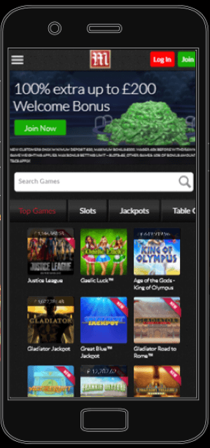 Mansion Casino Mobile App